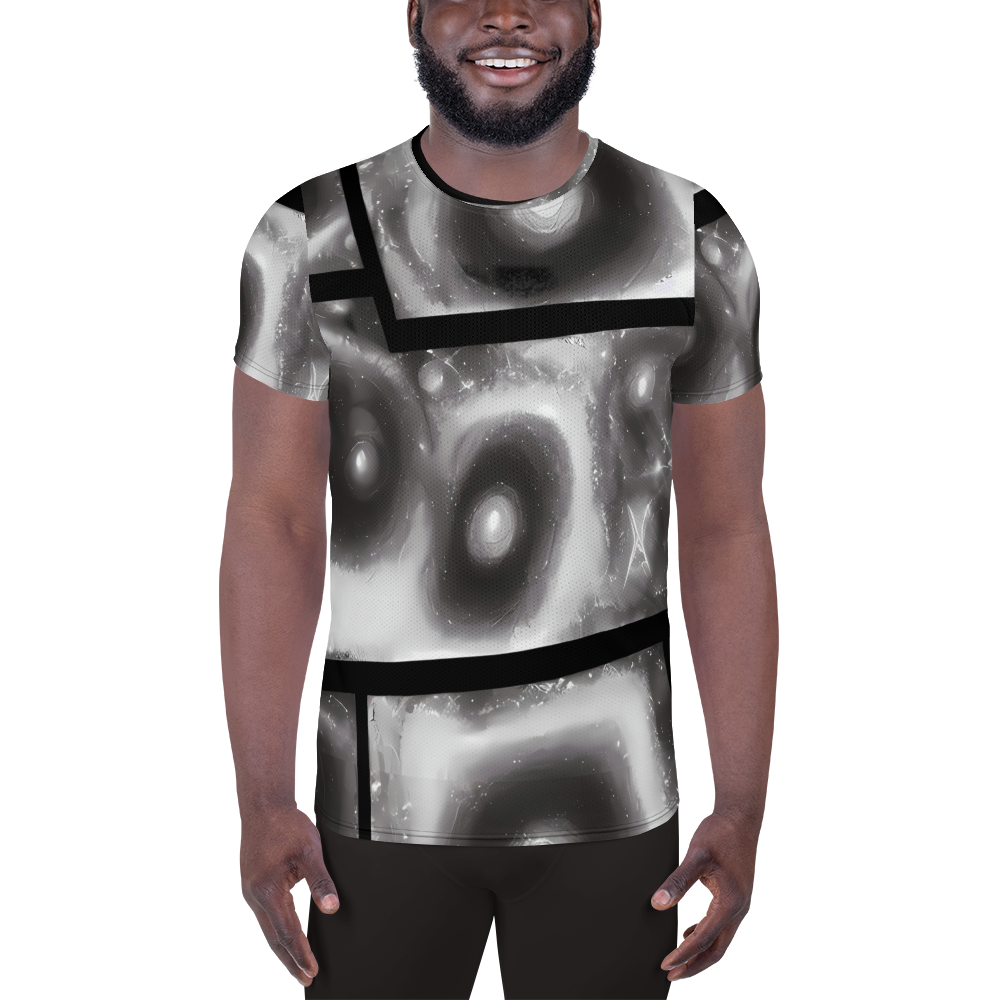 Men's Athletic T-Shirt - Arbus Whorls