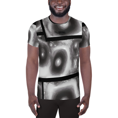 Men's Athletic T-Shirt - Arbus Whorls