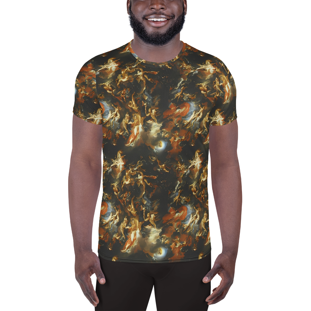 Men's Athletic T-Shirt - Van Dyck Vortex