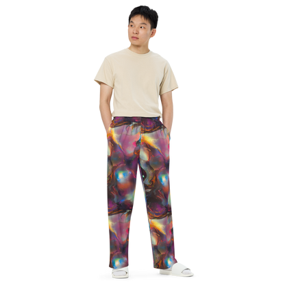 Wide-Leg Pants - Cosmic Fusion