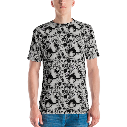 Men's Crew Neck T-Shirt - Crater Swirl