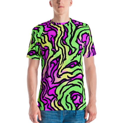 Men's Crew Neck T-Shirt - Mintchine Maze