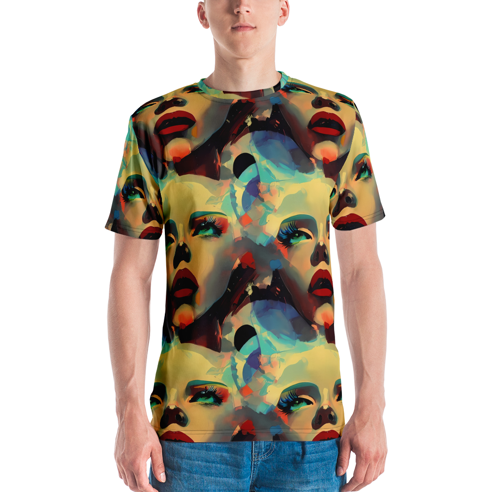 Men's Crew Neck T-Shirt - Astral Reflections