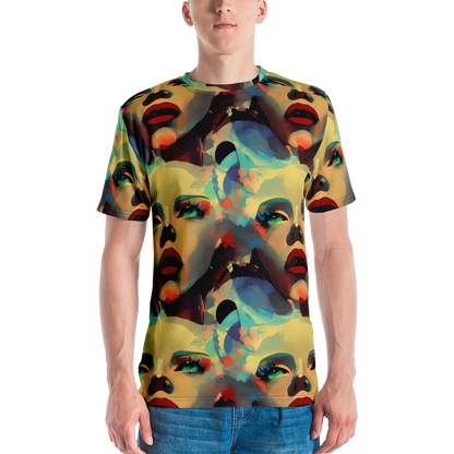 Men's Crew Neck T-Shirt - Astral Reflections