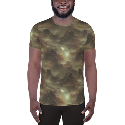 Men's Athletic T-Shirt - Celestial Dreamscape