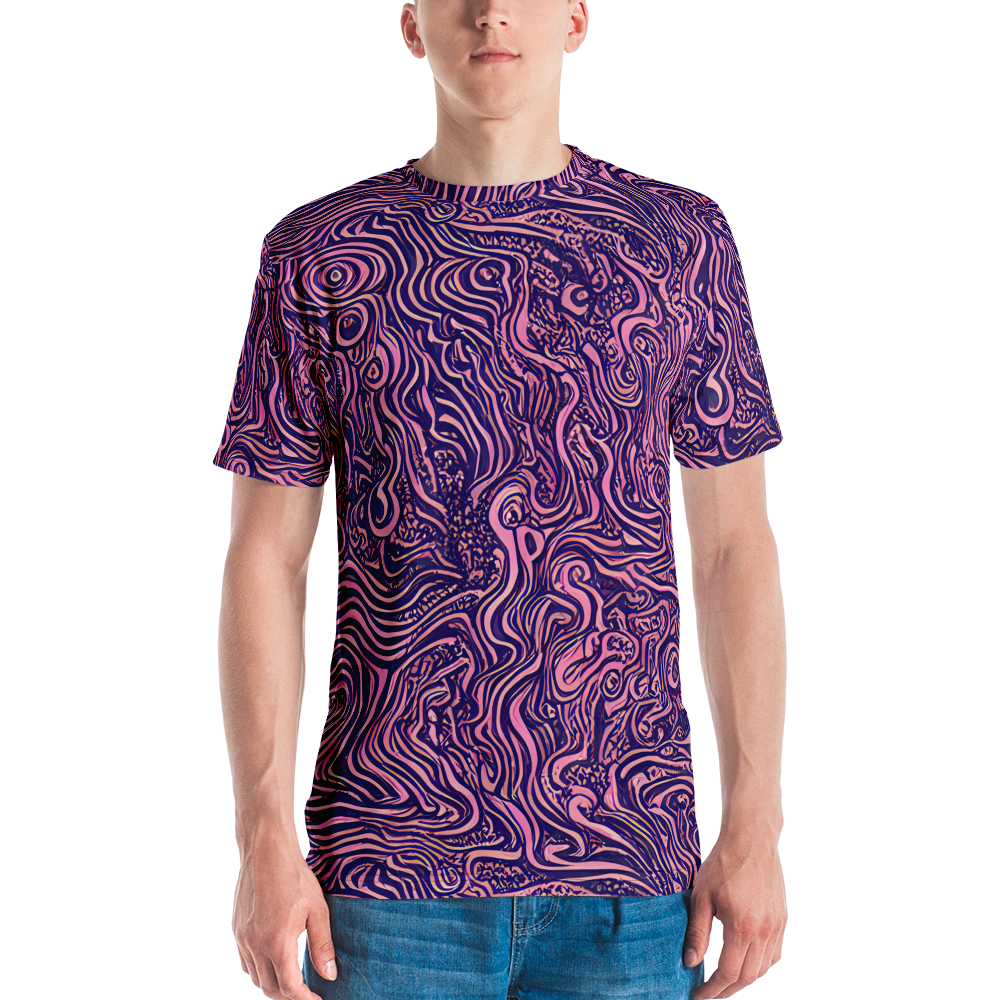 Men's Crew Neck T-Shirt - Ethereal Etch