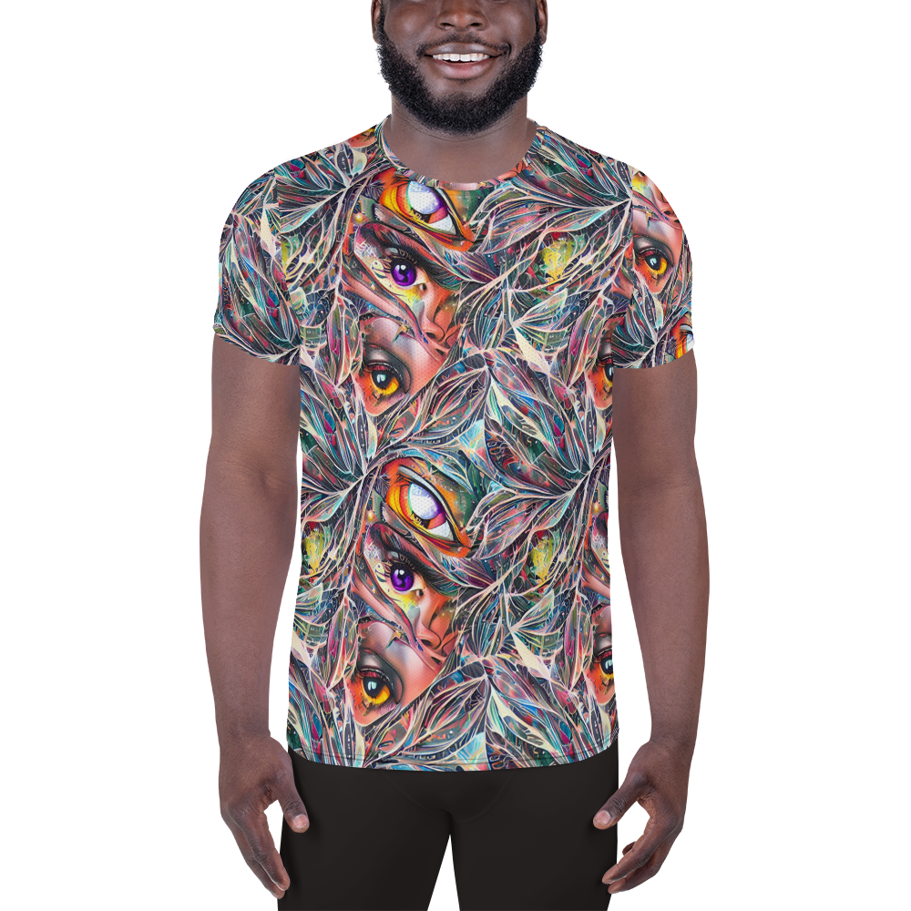 Men's Athletic T-Shirt - Prismatic Reverie