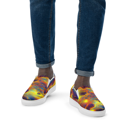 Men's Slip-On Canvas Shoes - Averin's Nebula