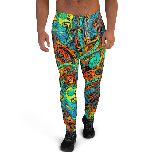 Men’s Joggers - Flaming Mirage