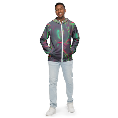 Men's Windbreaker - Neon Whisper