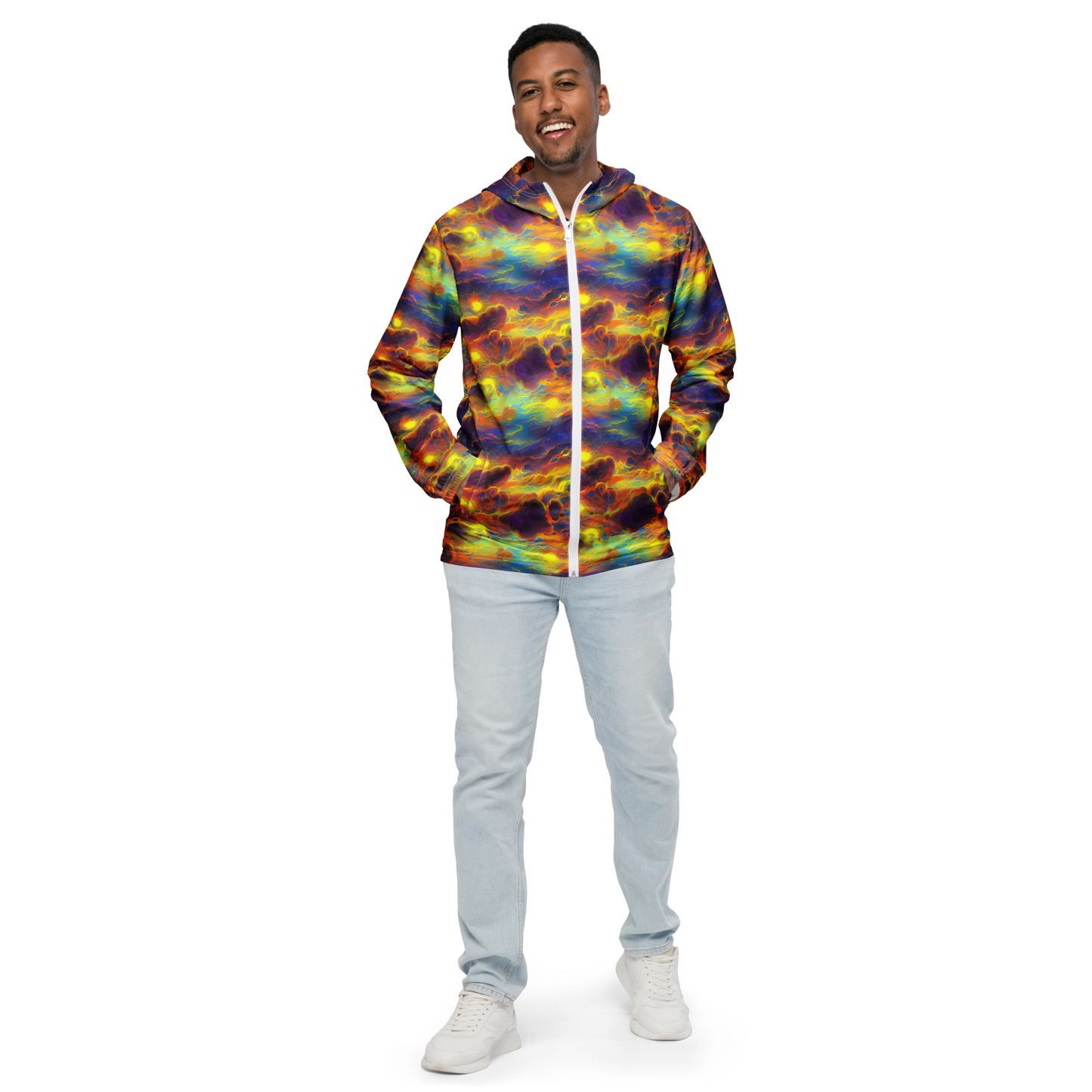 Men's Windbreaker - Averin's Nebula