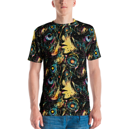 Men's Crew Neck T-Shirt - Celestial Echoes