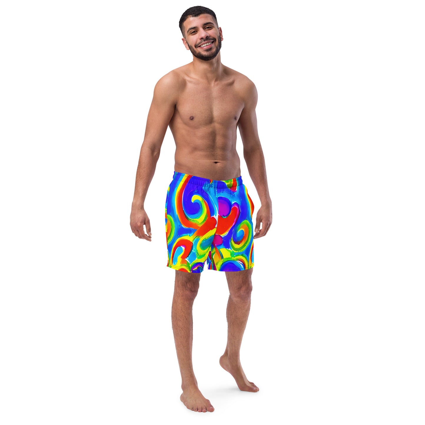 Swim Trunks - Psychedelic Splash