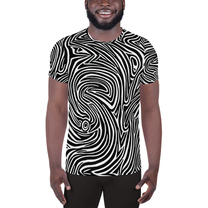 Men's Athletic T-Shirt - Vortex Veins