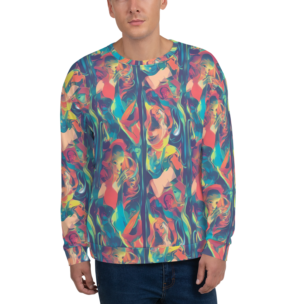 Sweatshirt - Neon Aurora