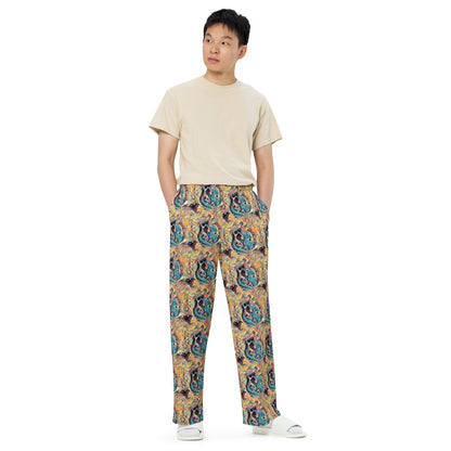 Wide-Leg Pants - Harmonic Dream