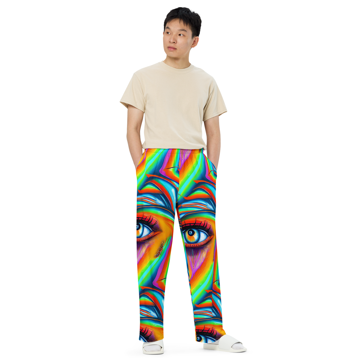 Wide-Leg Pants - Kaleidovisions