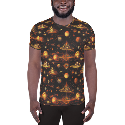 Men's Athletic T-Shirt - Murillo Vortex