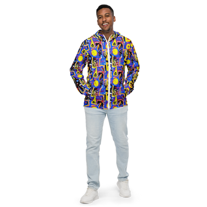 Men's Windbreaker - Radiant Mayhem