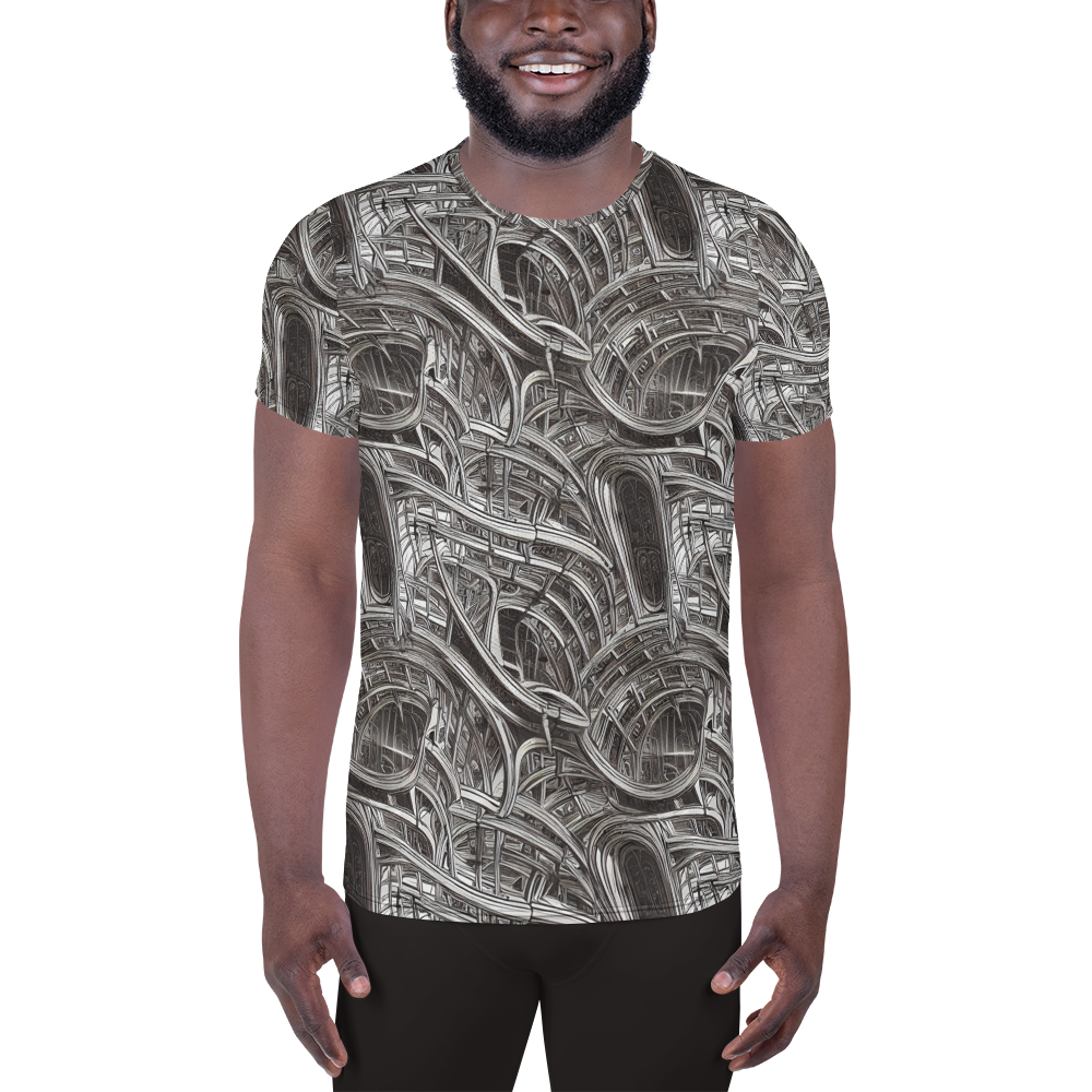 Men's Athletic T-Shirt - Piranesi's Dream