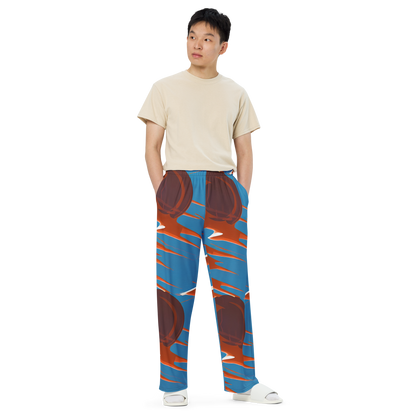 Wide-Leg Pants - Desert Vortex