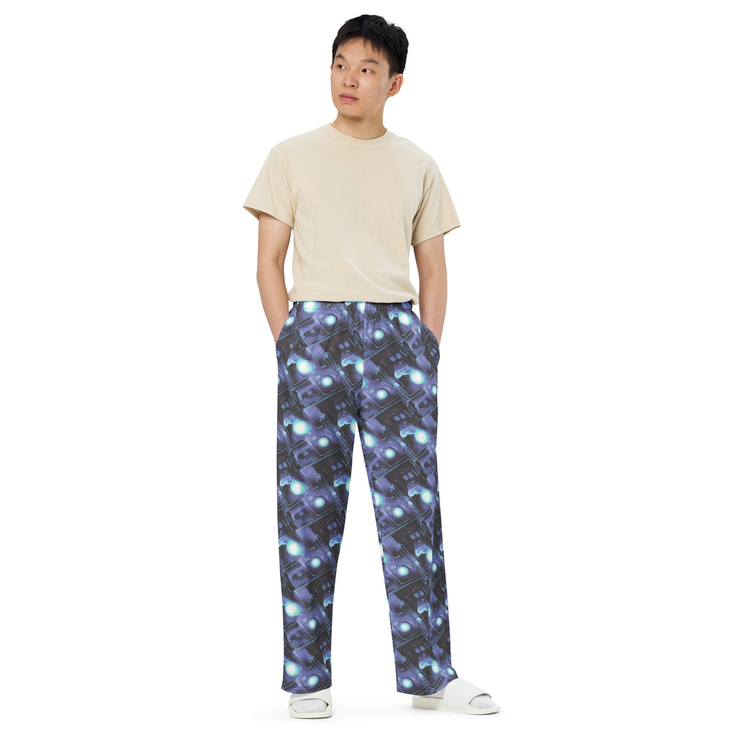 Wide-Leg Pants - Galactic Circuit