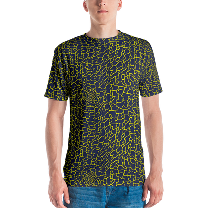 Men's Crew Neck T-Shirt - Nightshade Maze