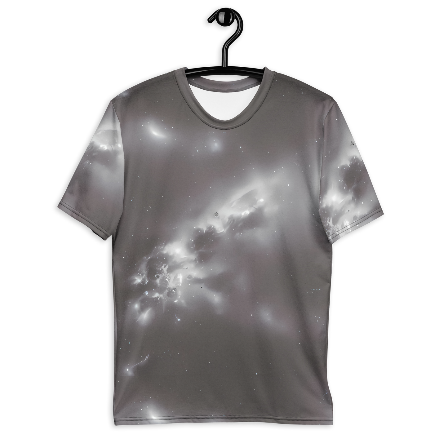 Men's Crew Neck T-Shirt - Silver Nebula