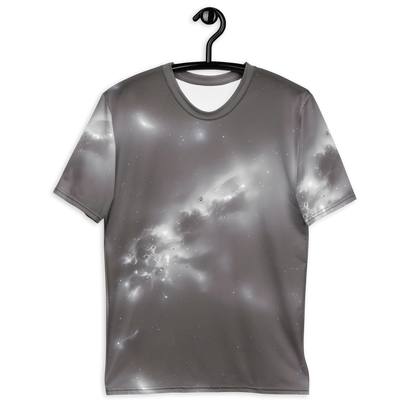 Men's Crew Neck T-Shirt - Silver Nebula