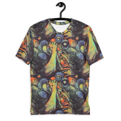 Men's Crew Neck T-Shirt - Cosmic Scream