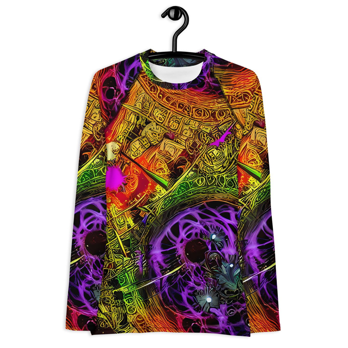 Women's Rash Guard - Neon Glyphworks