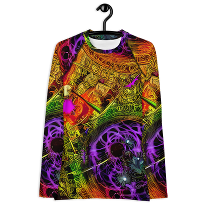 Women's Rash Guard - Neon Glyphworks