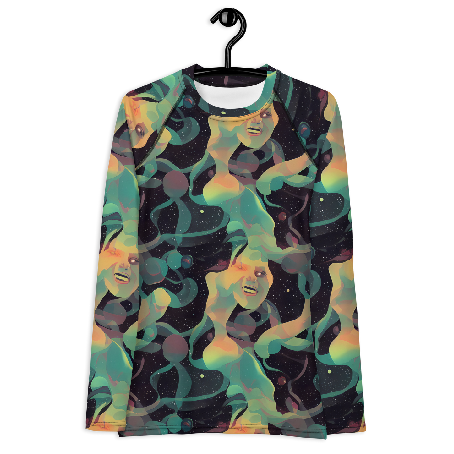 Women's Rash Guard - Astral Rhythms