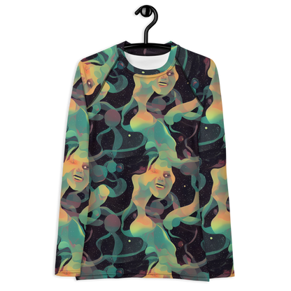 Women's Rash Guard - Astral Rhythms
