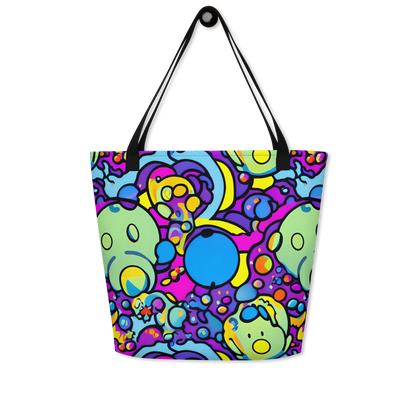 Large Tote Bag w/ Pocket - Enchanted Orbs