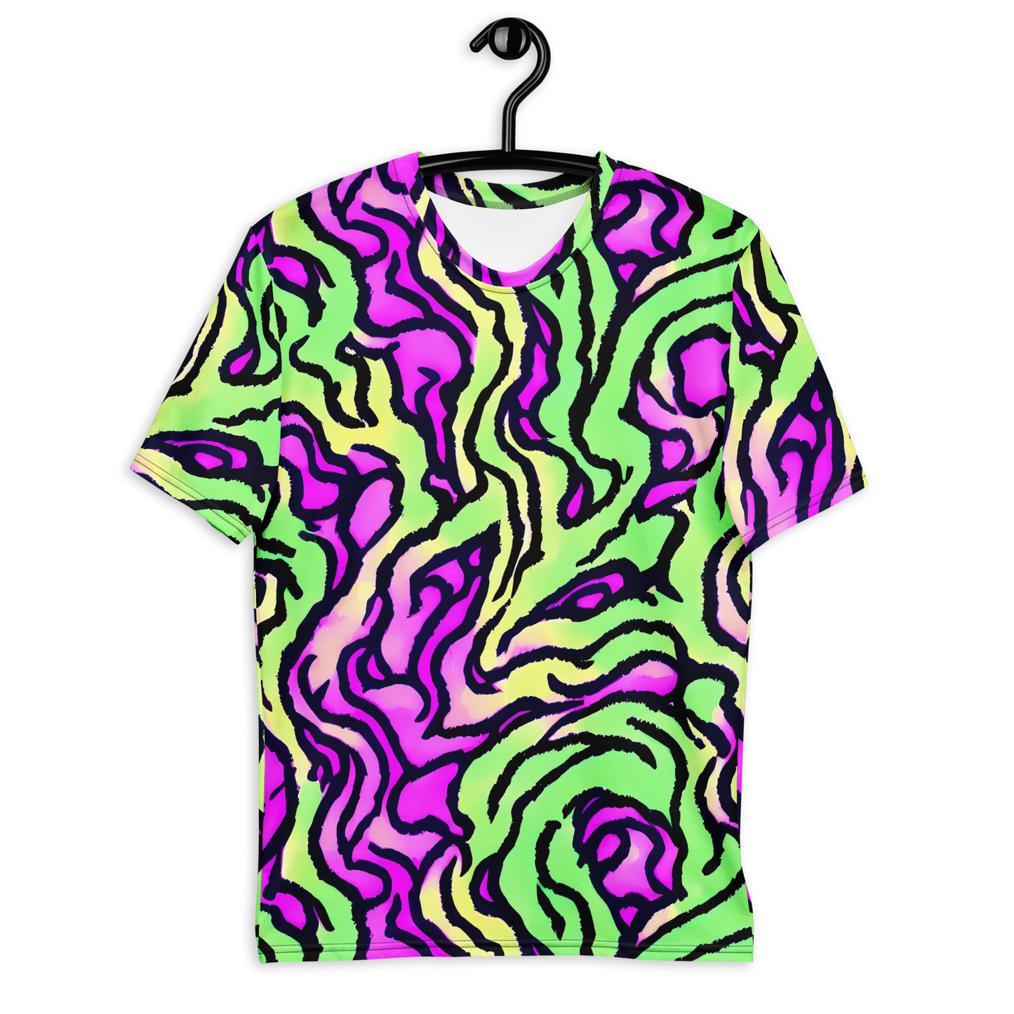 Men's Crew Neck T-Shirt - Mintchine Maze