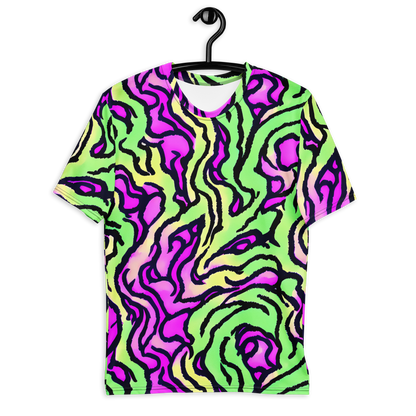 Men's Crew Neck T-Shirt - Mintchine Maze