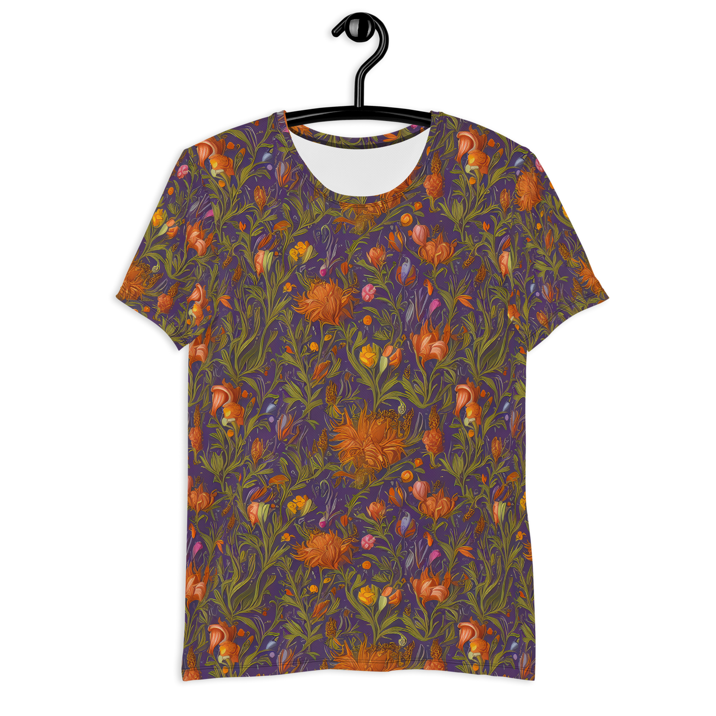 Men's Athletic T-Shirt - Botanical Nebula