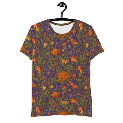 Men's Athletic T-Shirt - Botanical Nebula