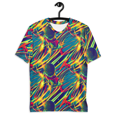 Men's Crew Neck T-Shirt - Cosmic Inferno