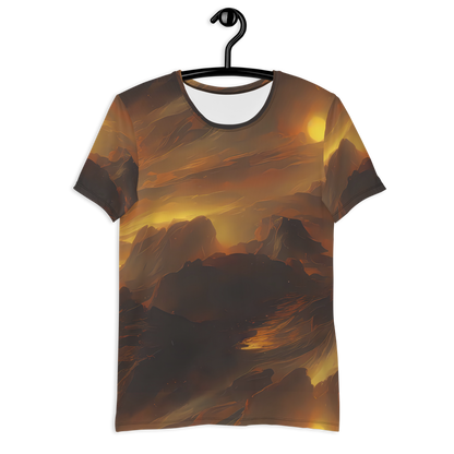 Men's Athletic T-Shirt - Sunset Shores