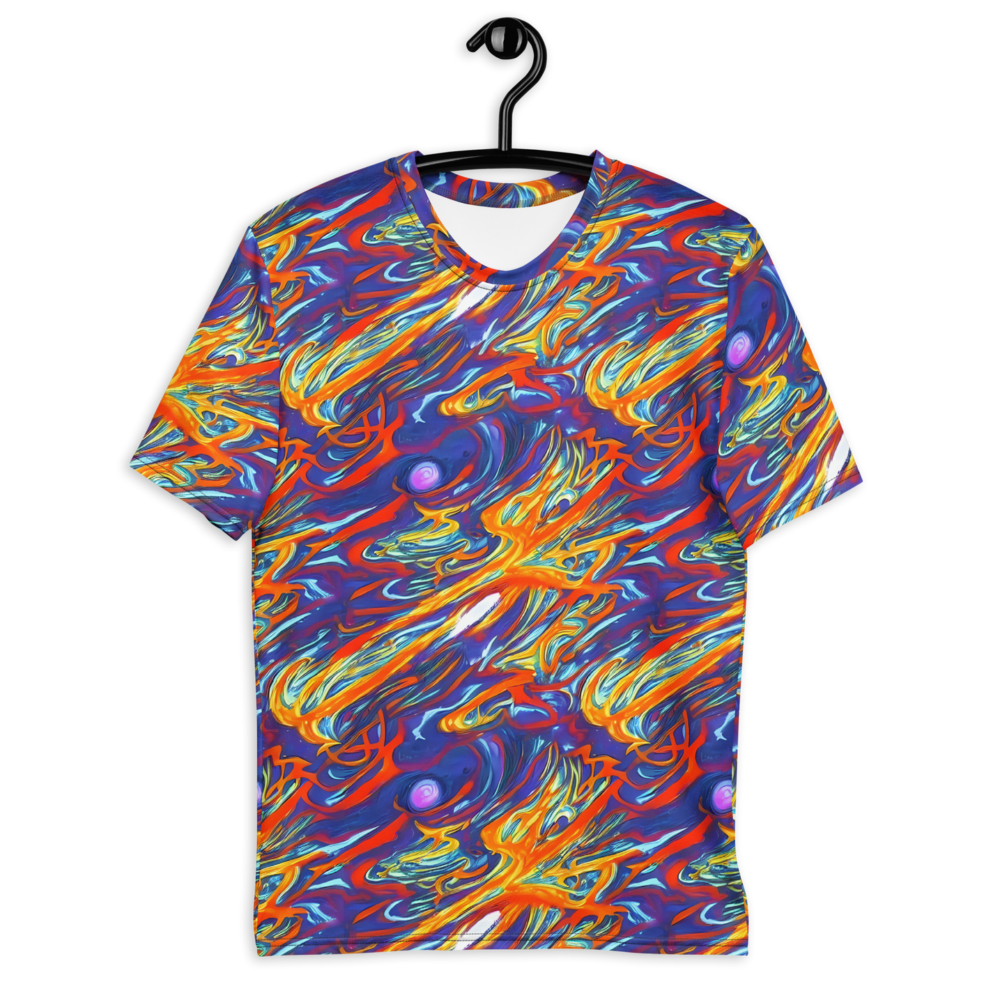 Men's Crew Neck T-Shirt - Galactic Ember