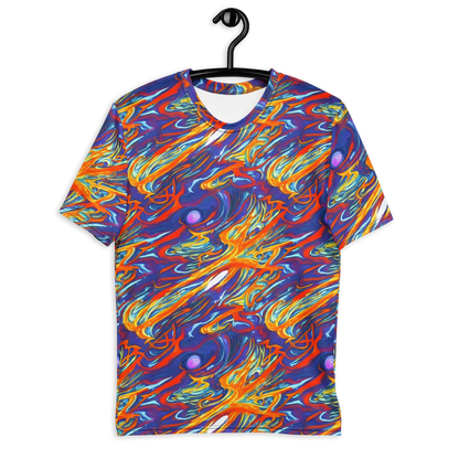 Men's Crew Neck T-Shirt - Galactic Ember