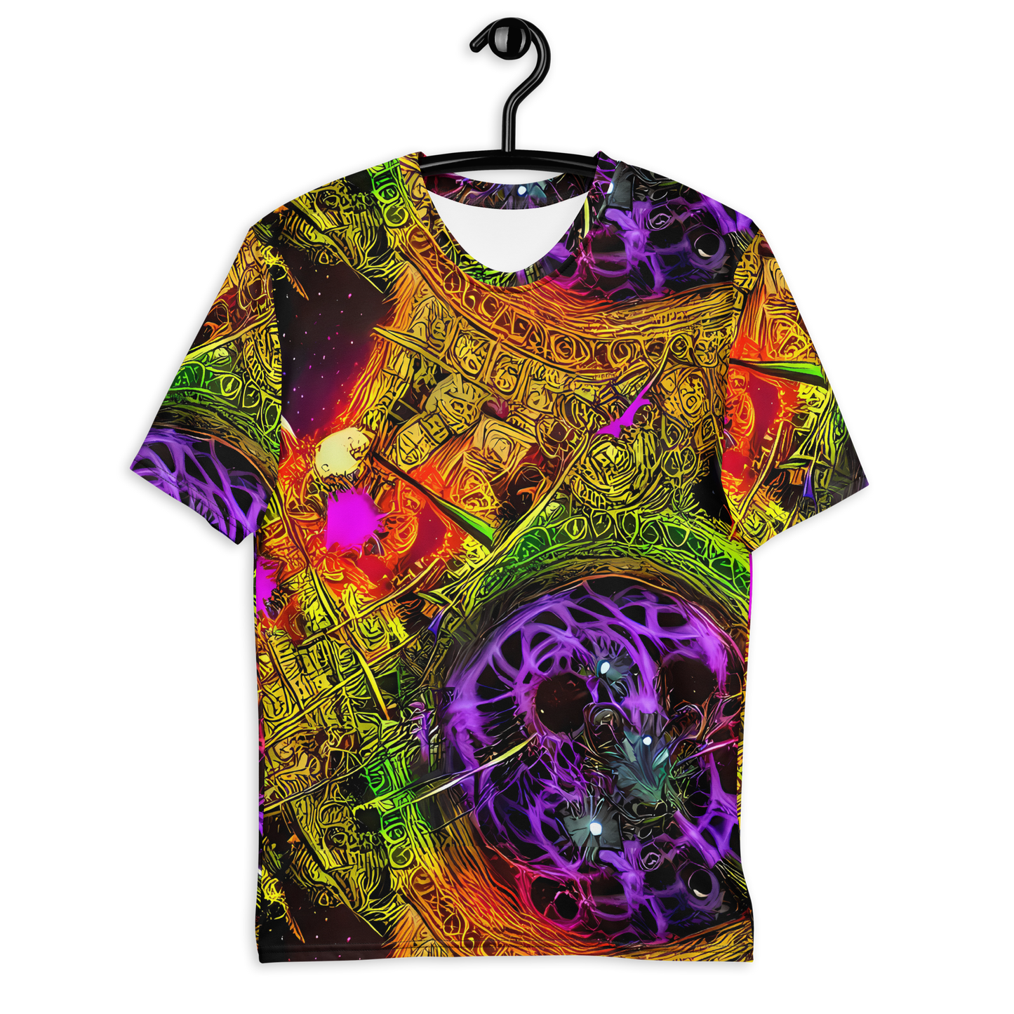 Men's Crew Neck T-Shirt - Neon Glyphworks