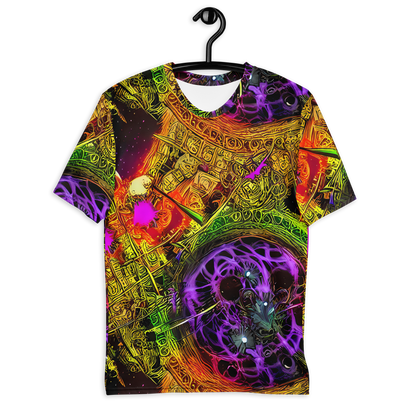 Men's Crew Neck T-Shirt - Neon Glyphworks