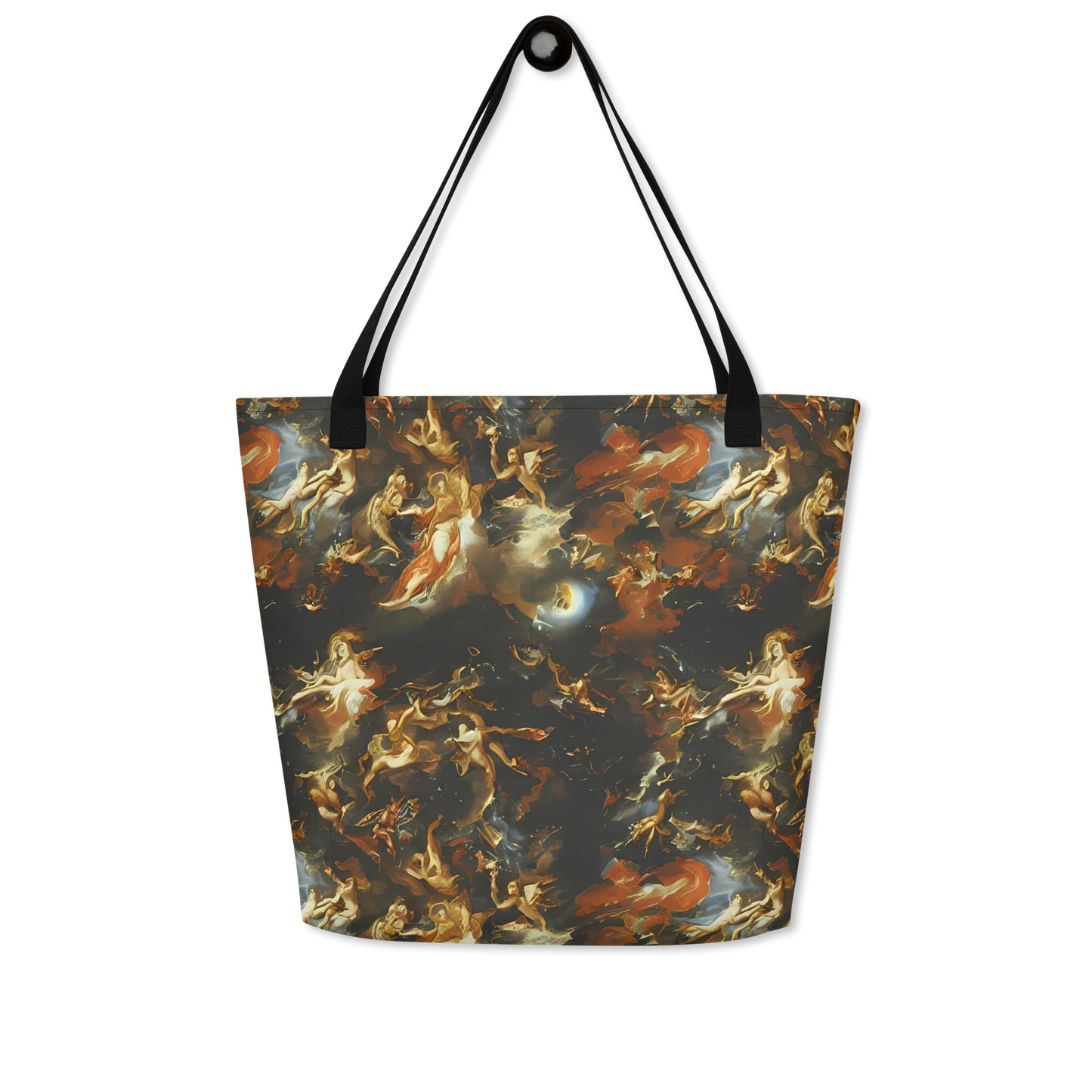 Large Tote Bag w/ Pocket - Van Dyck Vortex