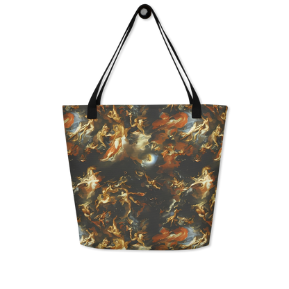 Large Tote Bag w/ Pocket - Van Dyck Vortex