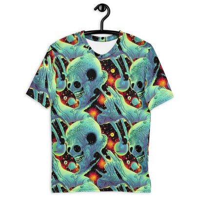 Men's Crew Neck T-Shirt - Galactic Grotesque