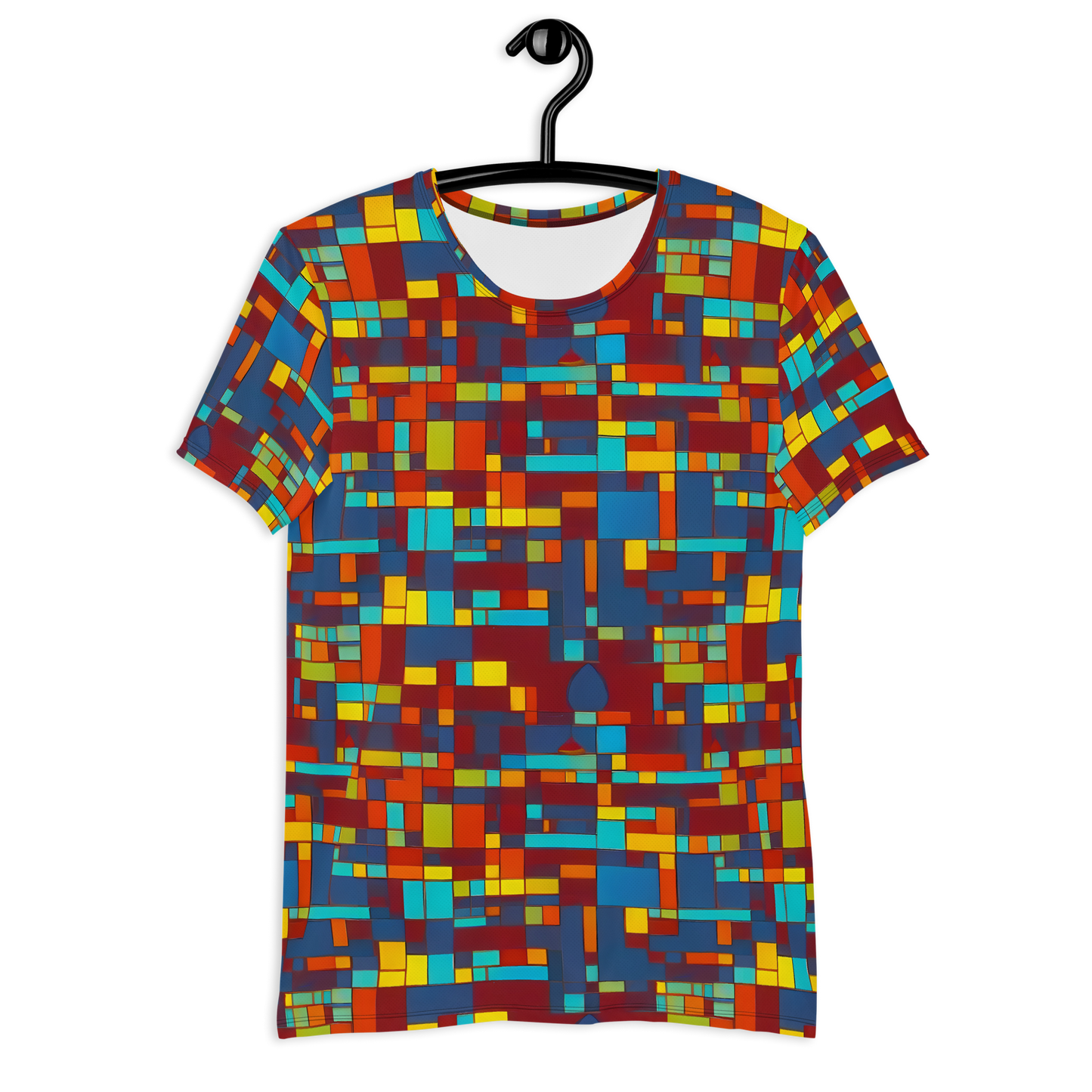 Men's Athletic T-Shirt - Astral Grid