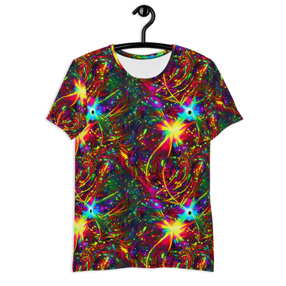 Men's Athletic T-Shirt - Stellar Burst